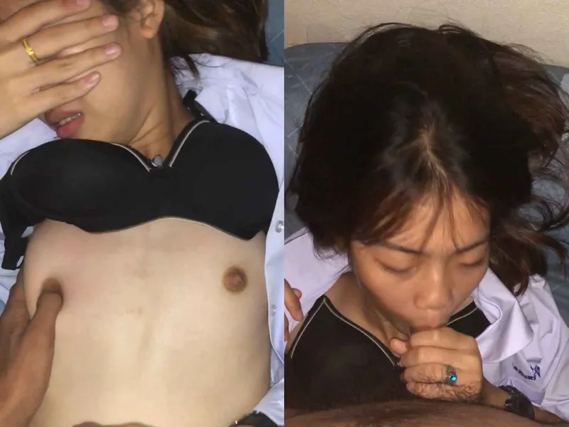 Huấn luyện cô bạn gái sinh viên thành một con đỹ dâm nghiện liếm dương vật p1